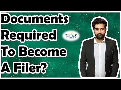 How to become filer in pakistan | documents required to be filer | save time and Tax