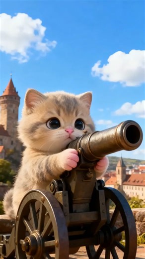 Burger Battle! Kitten vs Baby Alien