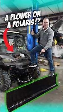 Turning a POLARIS RANGER Into a Snow-Clearing Machine!
