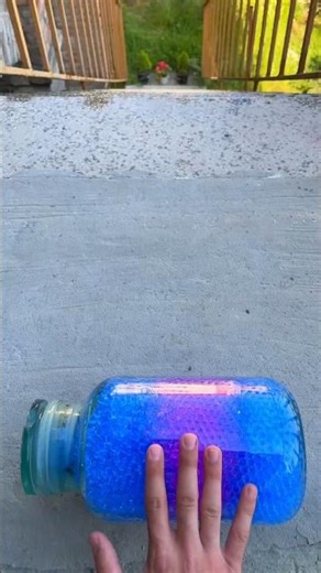 Blue vs Red Bottle Crash 💥🪜 | Most Satisfying Color Explosion Challenge 😱🔥#THE_FALCON EXPERIMENT