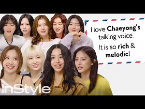TWICE Answers Fan Mail | InStyle