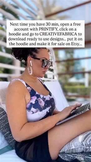 Bianca Davis ✨ONLINE BIZ FOR BEGINNERS✨ on Instagram: "Here’s how I do it ⤵️ 📍 Save this and follow @bianca_davis_official for practical Etsy + print on demand tips & comment ACCESS for my training. ➡️ Step 1: Choose a print on demand product people are already searching for on Etsy (apparel, wall art, gifts, etc.). You’re not inventing trends — you’re plugging into existing buyer demand. ➡️ Step 2: Create the product using print on demand so there’s no inventory, no upfront costs, and nothing 