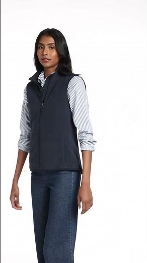 Brooks Brothers® Women’s Fleece Vest BB18615