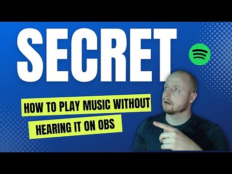 How to Play Music On Streamlabs OBS WITHOUT HEARING IT!