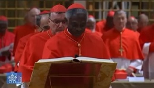 The Conclave: Watch the moment Ghana's Cardinal Appiah Turkson took the Oath of Secrecy