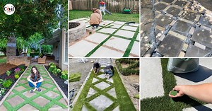 How To Lay A paver Walkway With Grass In Between – Engineering Discoveries