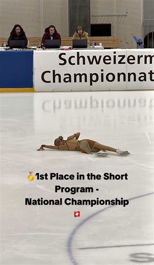 1st Place Achievement in National Championship Short Program