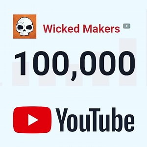 🎉💀 32 months, 35 videos, and countless hours of production. 😄 Thank you to everyone who’s ever subbed, commented, shared, and enjoyed our work. We’re so glad we get to do this amazing thing together and celebrate this awesome achievement with y’all. Here’s to the next “0” and on to a million! 🤘🏼💀 #wickedmakers | Wicked Makers