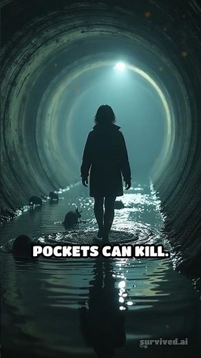 How to Escape a City Using Sewer Tunnels