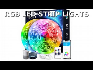 Smart LED Lights for Bedroom Decor — 100ft Color-Changing Strip with Remote & Timer - DAYBETTER