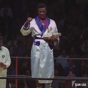Happy 71st, George Foreman. 👊 Hall of Fame career started with Olympic gold at the age of 19. | Team USA