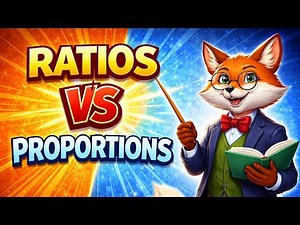 Ratios vs Proportions Explained (Easy Song You’ll Actually Remember 🎵)