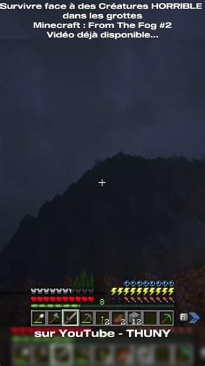 Okay, I screamed... - From the fog #minecraft #horror #fromthefog