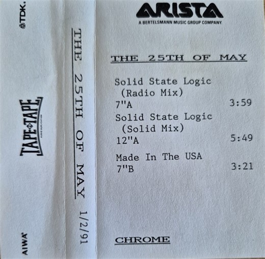 The 25th Of May - Solid State Logic