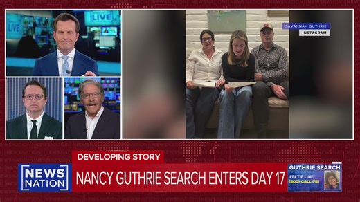 On Tuesday's "The Daily Take": NewsNation's Connell McShane and Geraldo Rivera are joined by retired FBI hostage negotiator Chip Massey. The trio discuss news that DNA found in a glove linked to the disappearance of Nancy Guthrie has no match in CODIS, the FBI's database of DNA from criminals. They also discuss the family's ongoing plea for Guthrie's return. Massey says it's great the family has now been cleared by law enforcement so that more resources are available to investigate other leads a