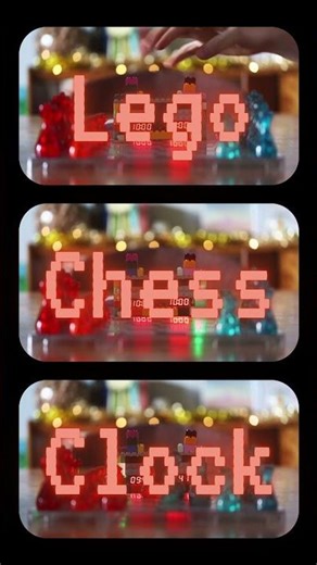Lego Chess Clock: In Action!