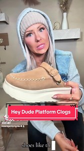 Loving My Hey Dude Backless Platform Clogs!