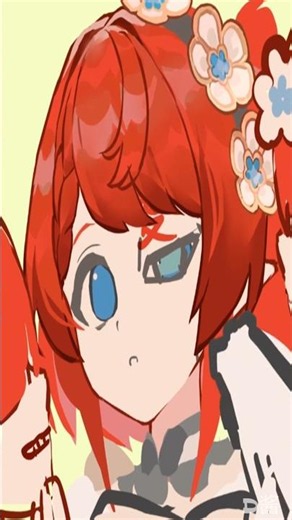 Are they all red-haired characters? Is that correct? 👀