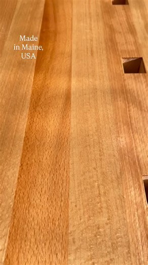 Lie-Nielsen Toolworks, Inc. on Instagram: "Applying purified linseed oil to a new European Beech workbench! #lienielsentoolworks #workbench #woodworking"