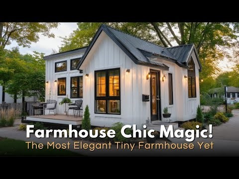 Farmhouse Chic: A Tiny House Built for Elegant Living (PART 2)