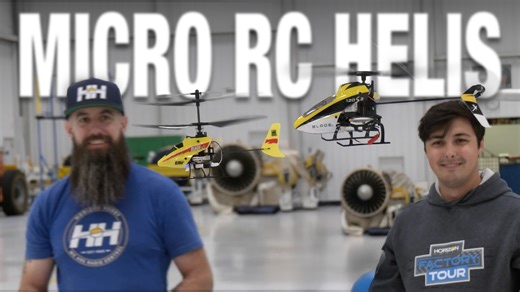 The Blade RC mCX Anniversary Special Edition RTF is $50 off during Horizon Hobby’s Black Friday Sale, now $49.99 from November 27 through November 30, 2025 while supplies last. Available at your participating local hobby shop or online at: https://horizonhobby.cc/BLH02600 In this video TJ and Ethan take a hands-on look at the Blade mCX Anniversary Special Edition and the Blade 120 S2 inside the hangar. The mCX shows the stability of a coaxial, counter-rotating rotor design and how easy it is to 