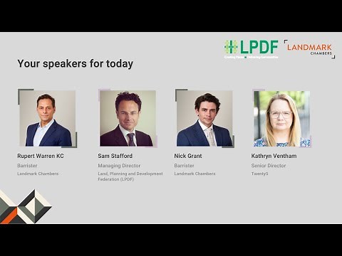 Exploring the new NPPF draft