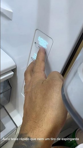 Auto teste geladeira Samsung