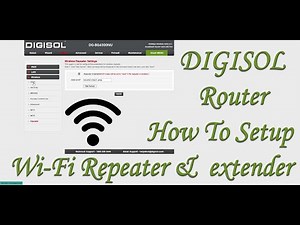 Digisol Modem Repeater Setup to increase Wi-Fi coverage | KMS Studio