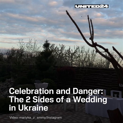 Ukrainians’ life milestones are marred by constant drone and missile attacks. As the drone approached, the bride was gripped by a panic attack as the wedding party is originally from the Donetsk Region. Help safeguard Ukraine’s skies: https://t.co/4Os08VprA0