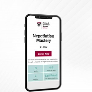 Learn the skills to maximize value in the agreements you reach. Next session starts July 17th. Enroll today. | Harvard Business School Online | Facebook