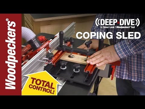 Coping Sled Assembly & DEMO On Router Table | Deep Dive