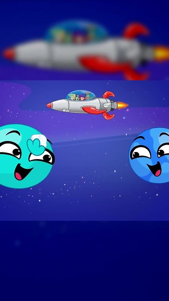 Alien Can’t Find His Planet 👽😢 Space Story | Funny Learning for Kids