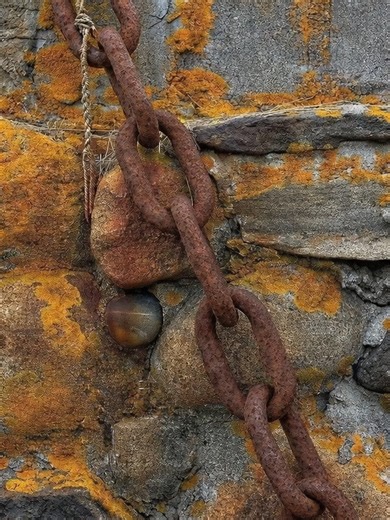 Extreme Rust Cleaning with Heavy Wall Chain!