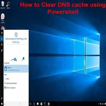 How to Clear DNS Cache in Windows PC Using Powrshell