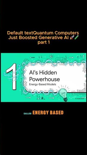 Quantum Computers Just Boosted Generative AI 🚀🧪 #aimodels #deeplearning