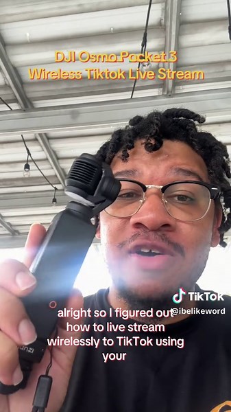 Wirelessly Livestream to TikTok with DJI Osmo Pocket 3