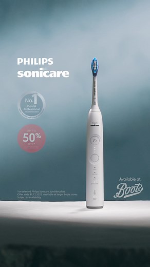 Gentle yet effective deep clean, removes up to 10x more plaque vs manual | Philips UK & Ireland | Facebook