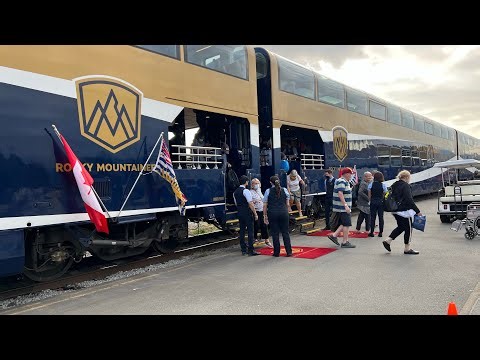 Riding the Rocky Mountaineer Train. Banff ➡️Kamloops ➡️Vancouver