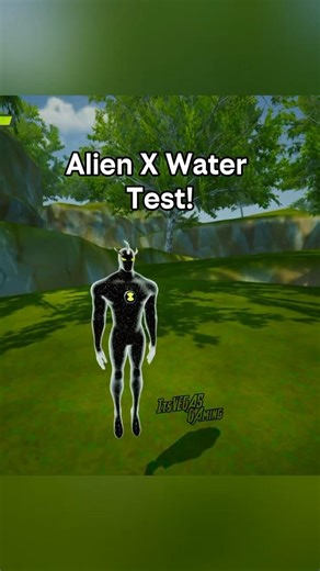 Alien X Water Test☑️#alienx #ben10game #ben10
