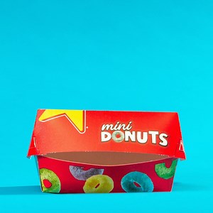 55 reactions · 17 shares | Introducing new Froot Loops Mini Donuts at Hardee's and Carl's Jr.! Let your mouth collect all five! | Froot Loops | Facebook