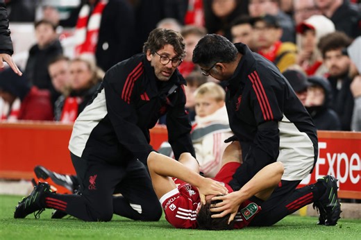 Liverpool fear young defender Giovanni Leoni suffered serious injury on debut