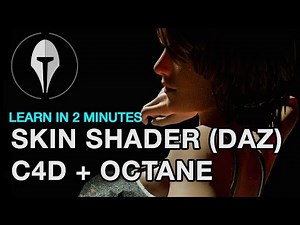 2MINLearning - Octane skin shader for your daz model