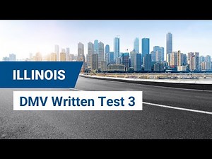 2024 Illinois DMV Written Test #3