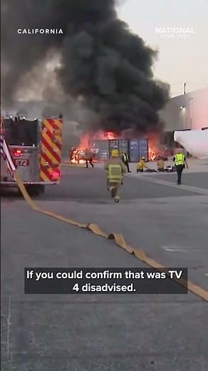 TV News helicopter crashes in Los Angeles