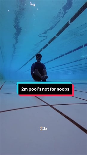 Freediving Fun: Discovering the Joy in a 2m Pool