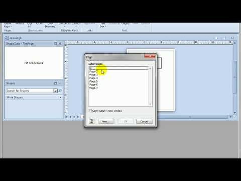 2.3 Adding & Manipulating Visio Pages