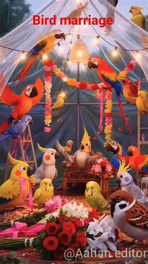 bird marriage #animation #edit #shorts