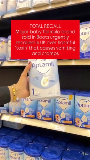 Dr Kaleem | Pediatric Health Educator on Instagram: "🚨 UK Parents: Check Your Aptamil Formula NOW! A specific batch of Aptamil First Infant Formula (800g) has been urgently recalled in the UK because it may contain a heat-stable toxin called cereulide — and boiling water won’t make it safe. ✋ This toxin can trigger sudden vomiting, nausea & abdominal cramps in babies. 🔍 What to do: ✅ Look at the batch code & best-before date on your tin — stop use immediately if it matches the recalled batch. 