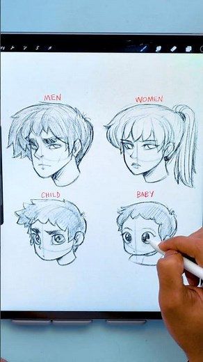 How to Draw Faces ✍️✨
