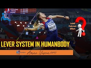 lever system in the human body, biomechanical principles, mechanical advantange and examples